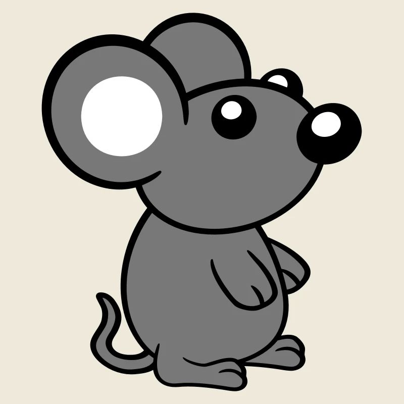 Mouse Mouse Cute Little Rat Rodent Friendly