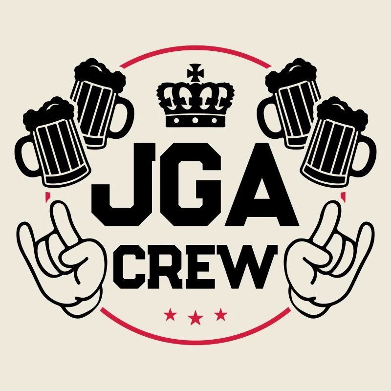 Jga Crew Junggesellenabschied Spruch