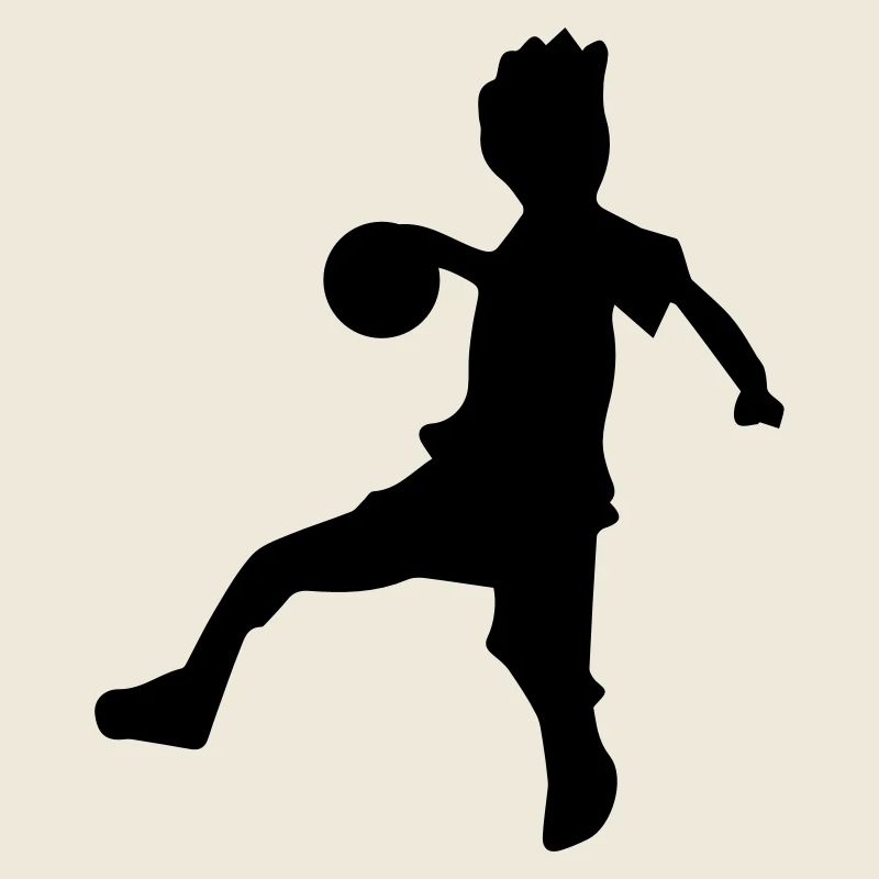 Kinder Handball Sprungwurf