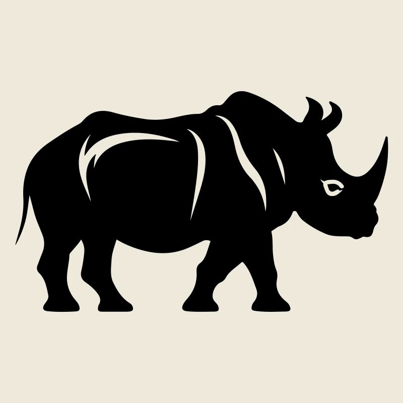 Rhinoceros Silhouette