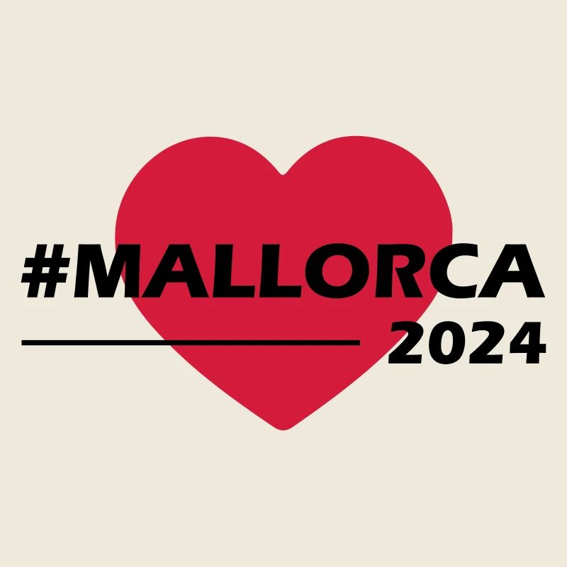 Mallorca 2024 Herz Liebe