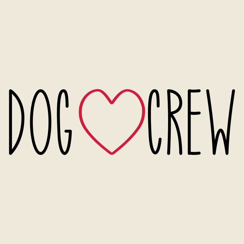 Dog Crew Heart