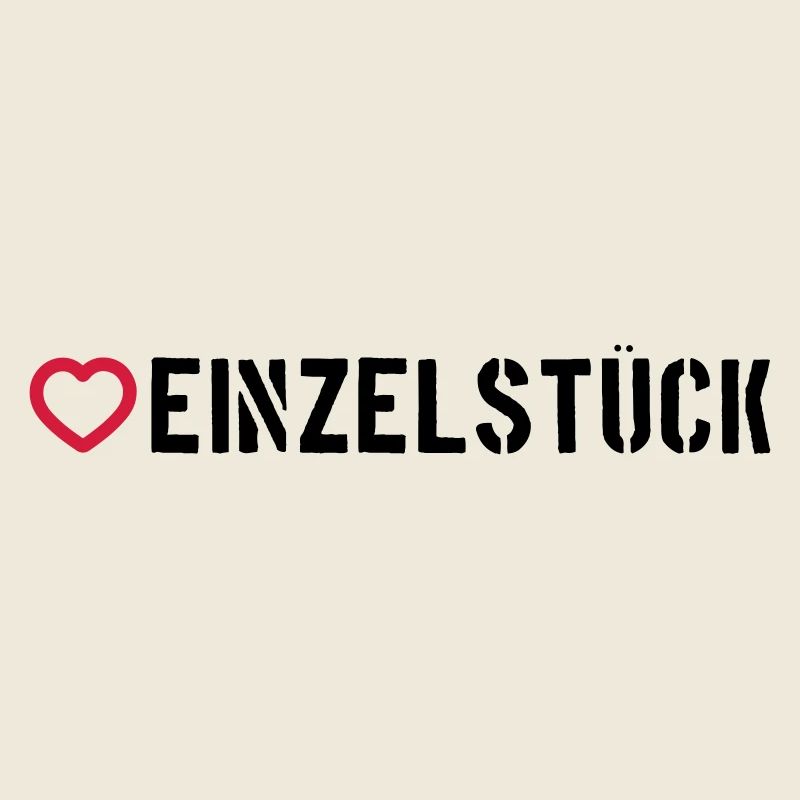 Einzelstück Herz