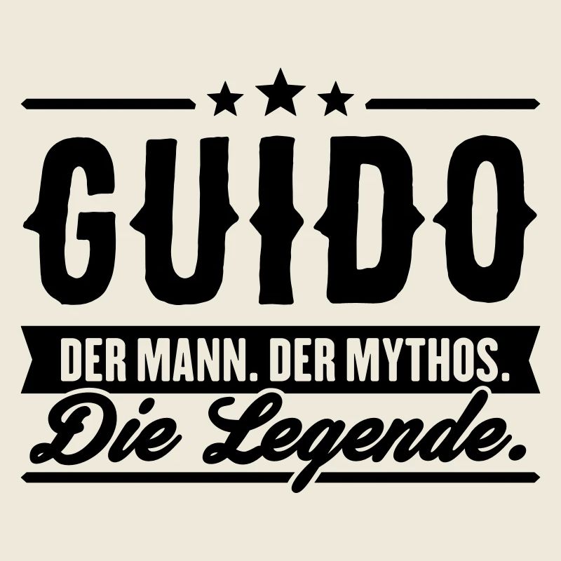 Mann Mythos Legende Guido