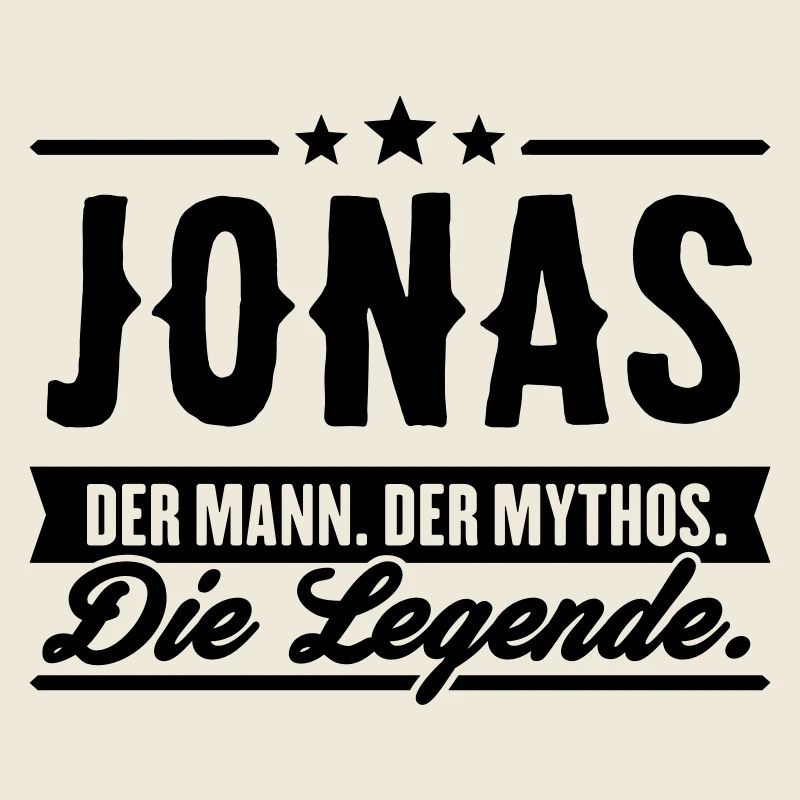 Man Myth Légende Jonas