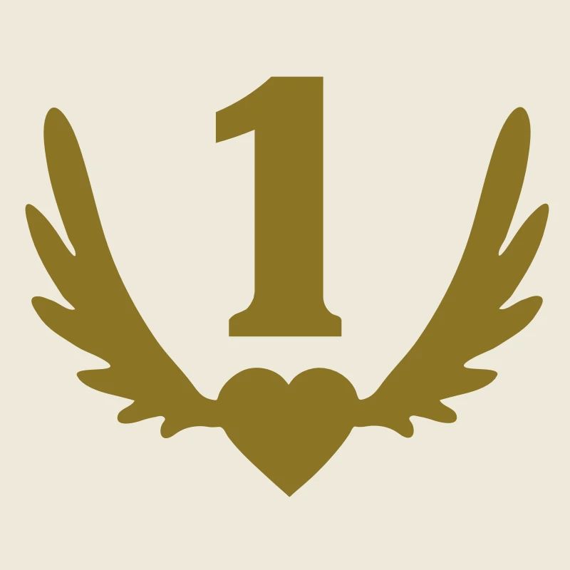 1 ailes de coeur de Nombre