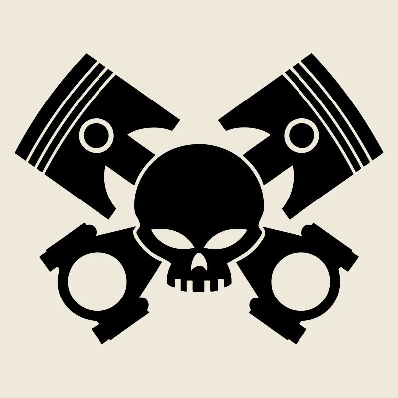 pistons - rods and skull