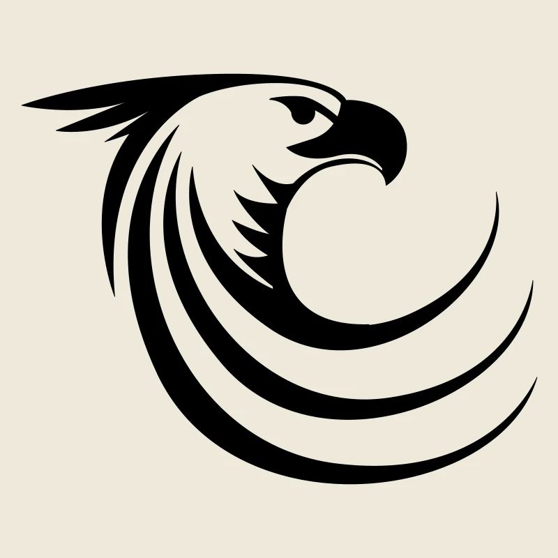 Eagle like a phoenix