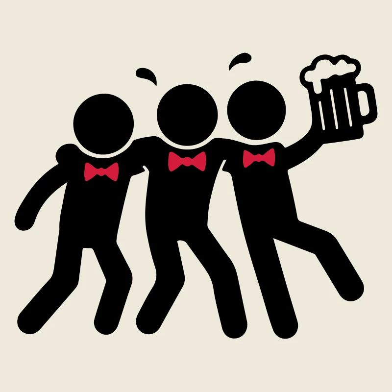 Stick Figure Bachelor Party