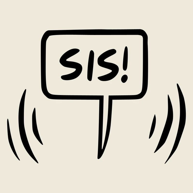 Si's Sister Speech Bubble