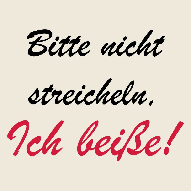 Bitte nicht streicheln