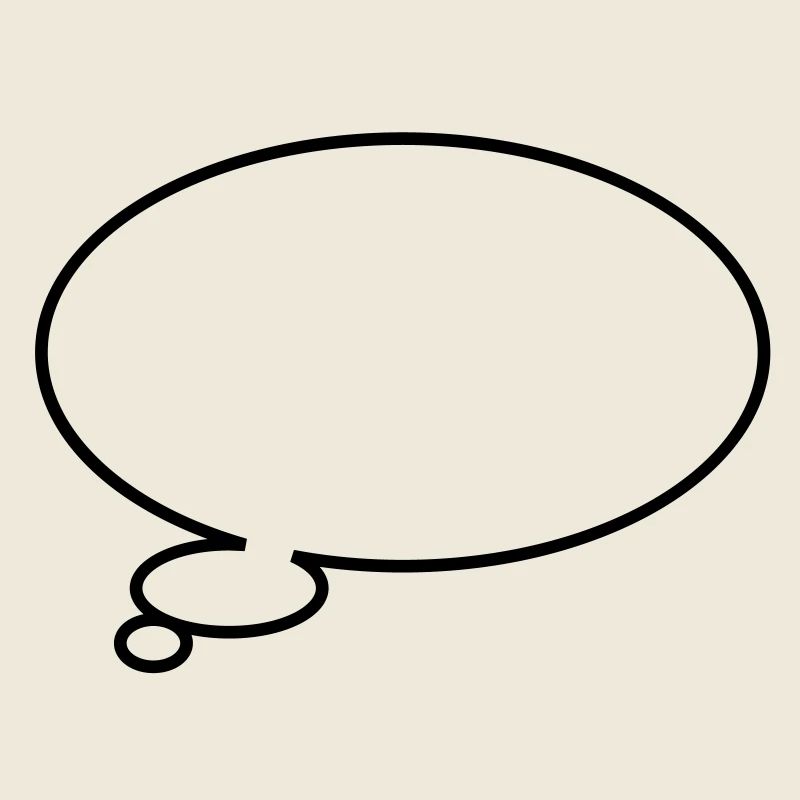 Thinking bubble
