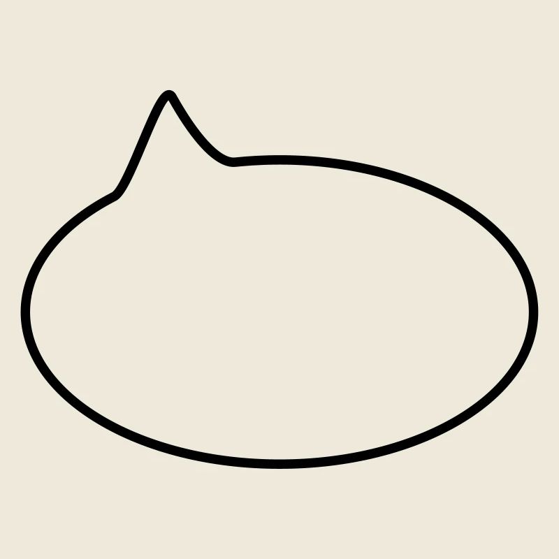 Sprechblase // Comic // Spruch machen // Aussage