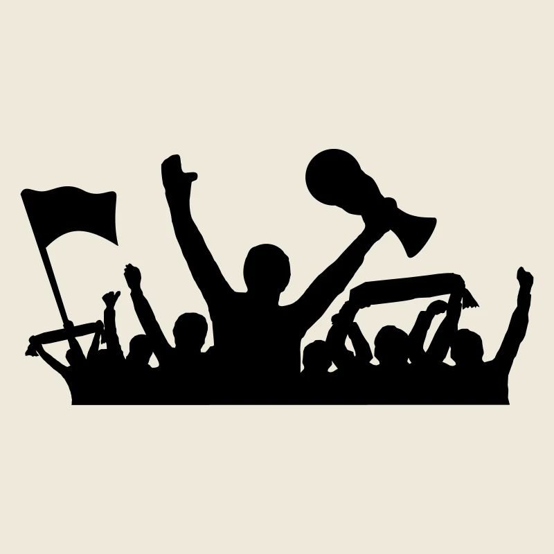 Fans Fussball Weltmeister