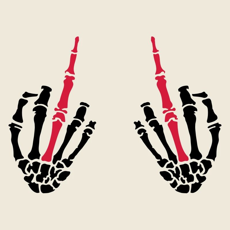 middle fingers