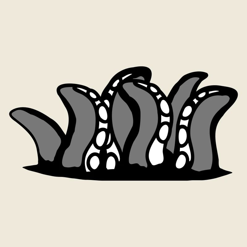 Tentakel Kraken Monster Boden Loch Alien Horror