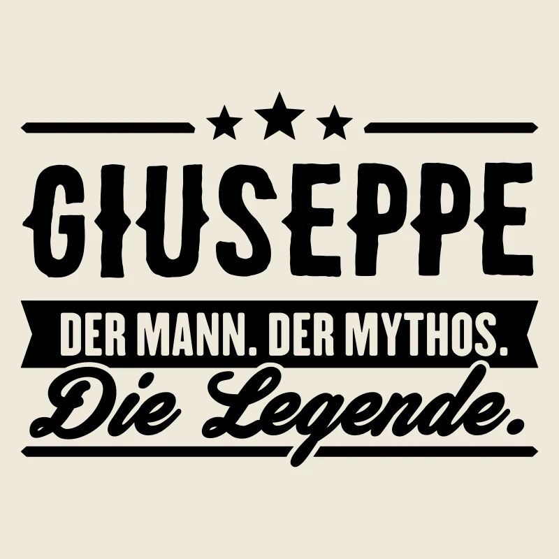 Man Myth Légende Giuseppe