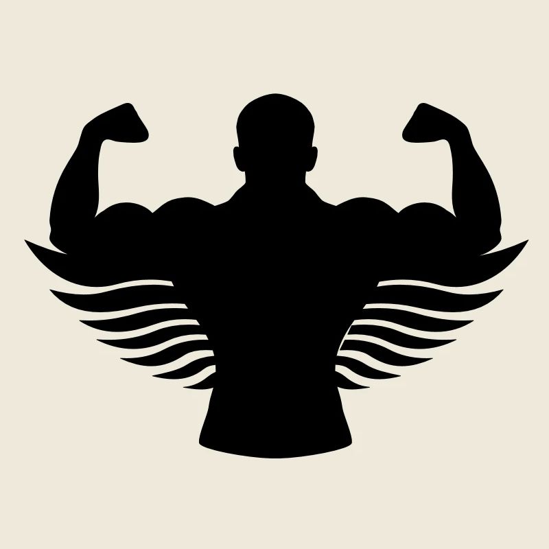 body building angel