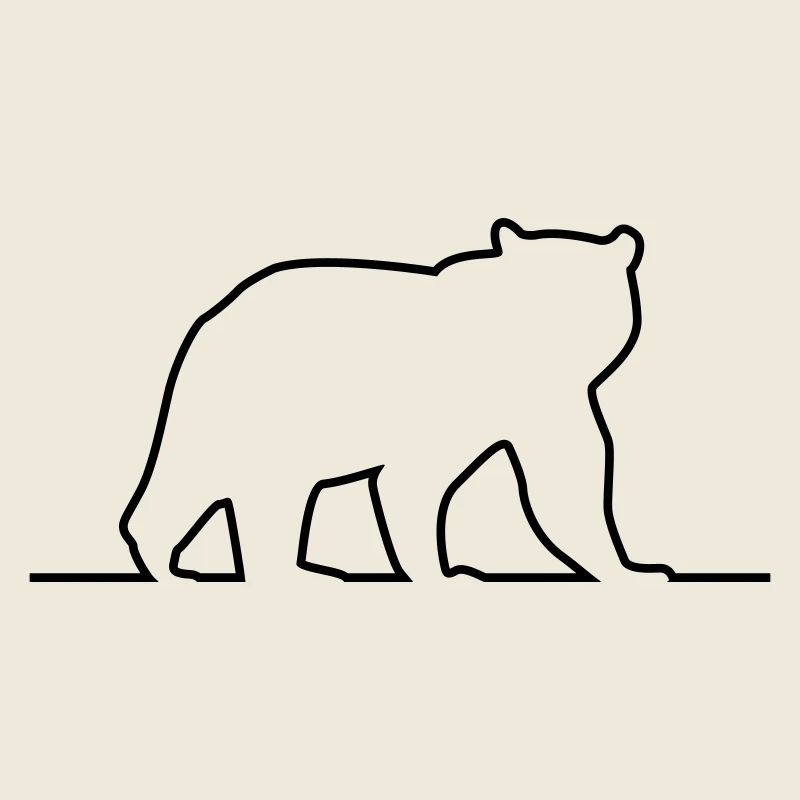 bear silhouette