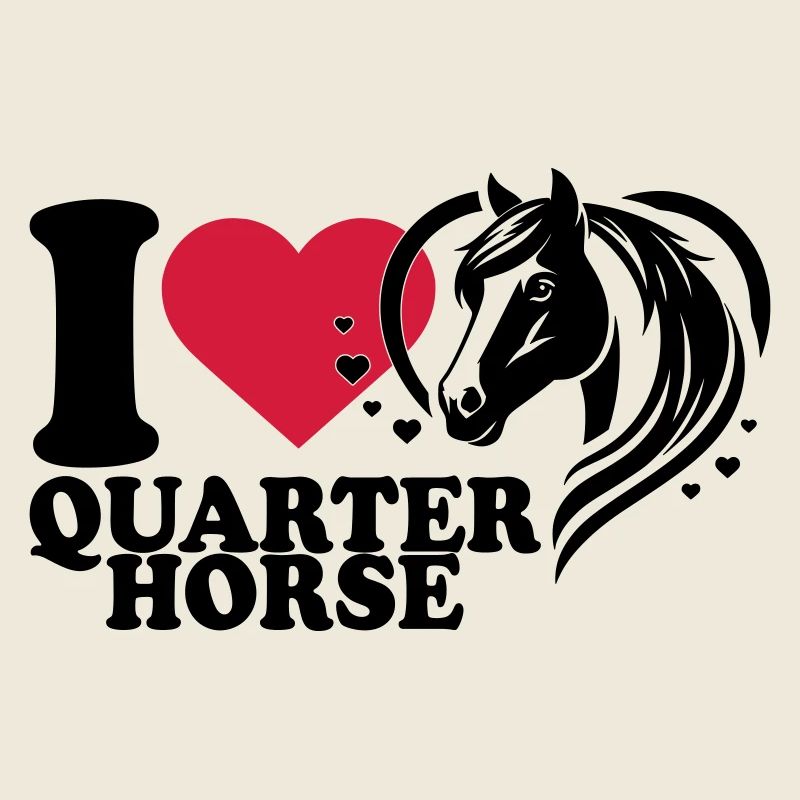 I love Pferd Quarter Horse