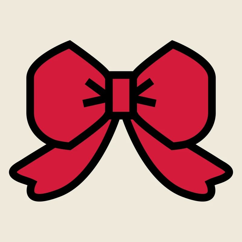 Schleife mit rotem Band