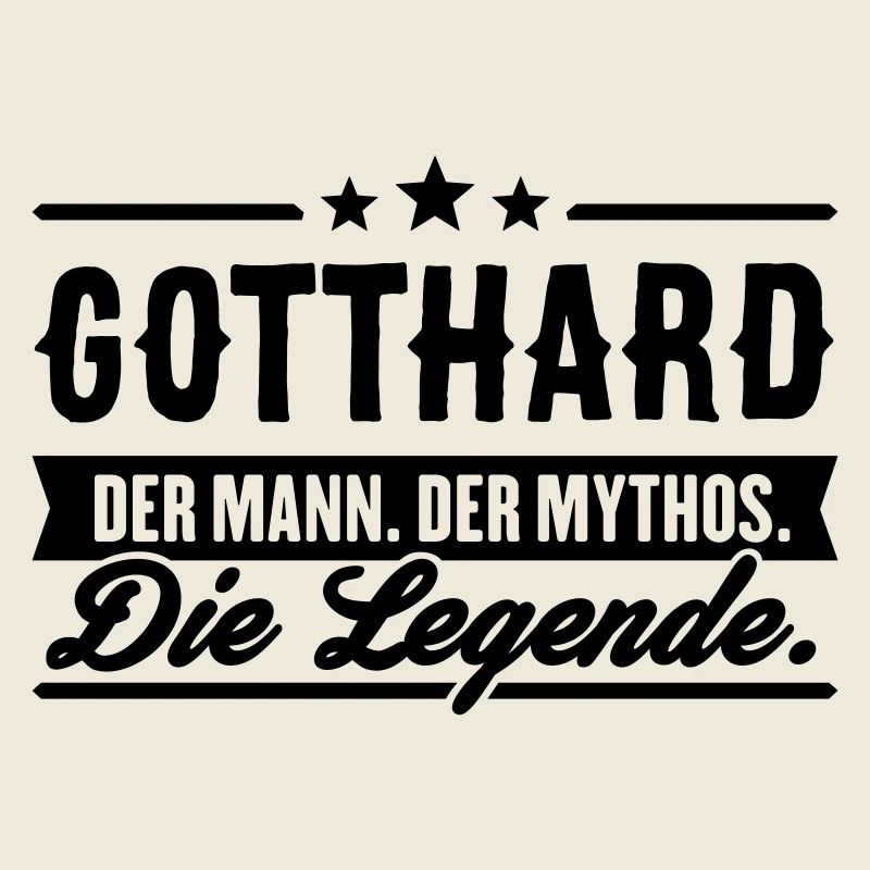 Mann Mythos Legende Gotthard
