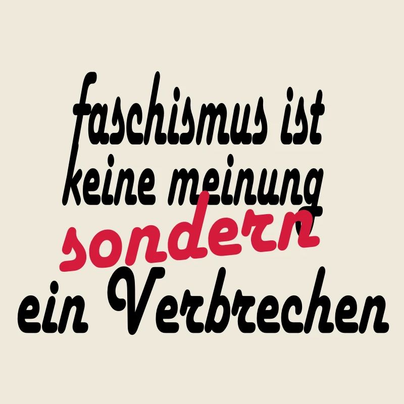 faschismus ist keine Meinung