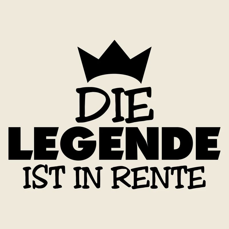 die legende ist in rente