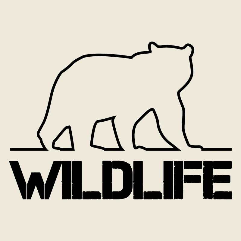 Silhouette d’ours Faune