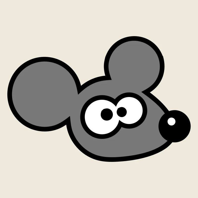 Maus Mäuschen Süße Kleine Ratte Nager Lustig Comic