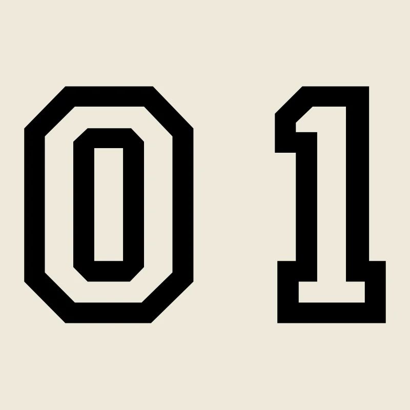 Nummer - 01 - zero one