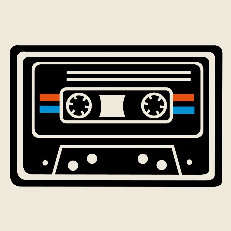 CASSETTE, MUSIC, PARTY DJ, OLDSCHOOL, RETRO