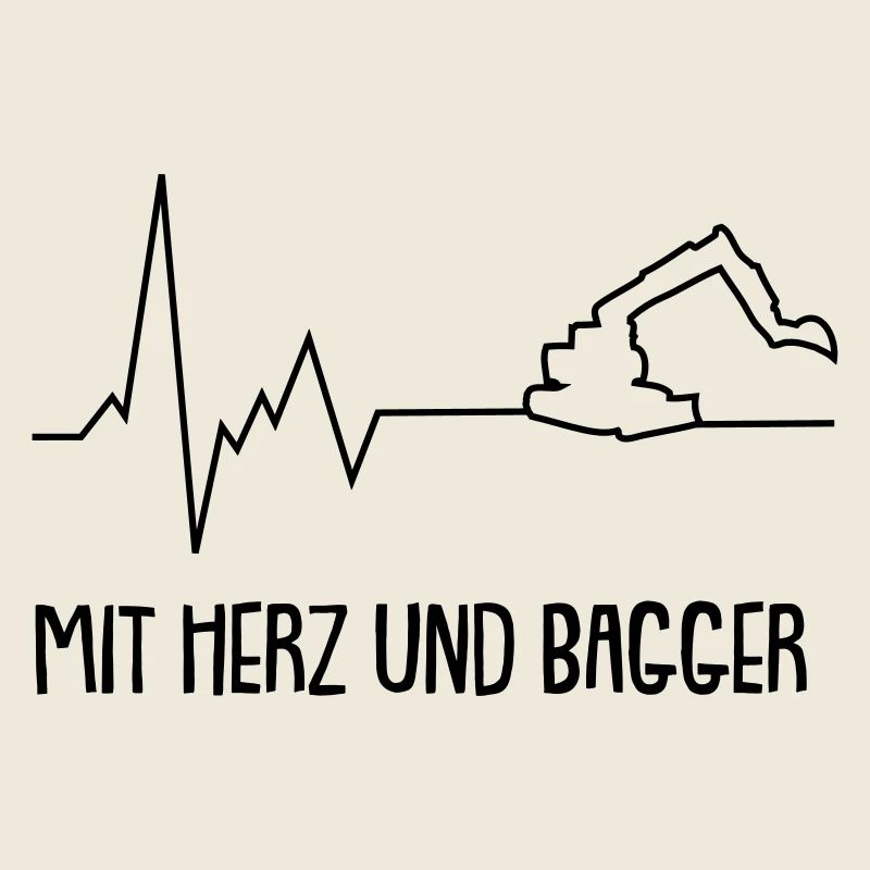 Mit Herz und Bagger