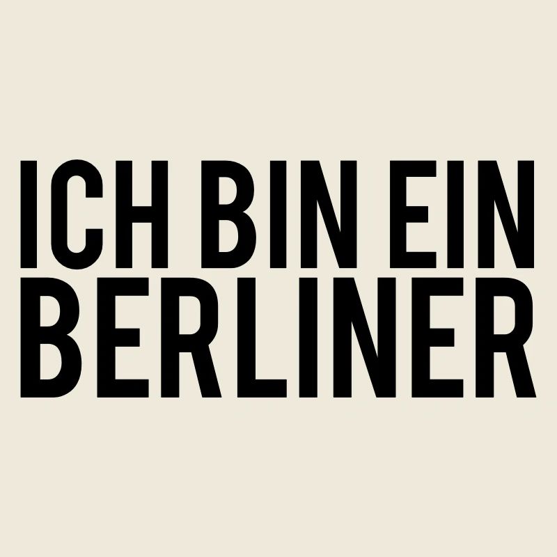 ICH BIN EIN BERLINER