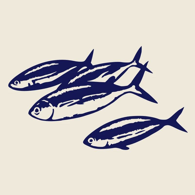 kleiner fischschwarm