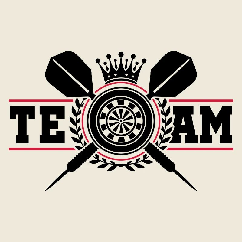 darts dartscheibe wappen team
