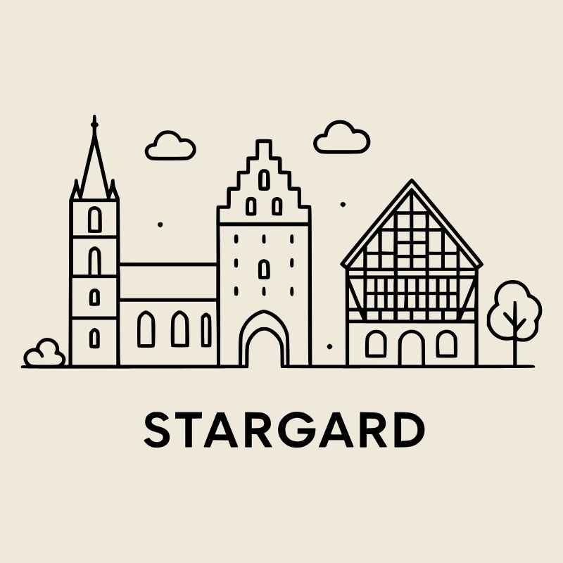 La ville de Stargard