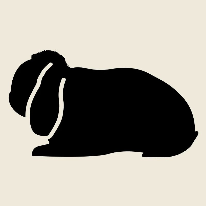 NHD emblème Dwarf Lop lapin bélier