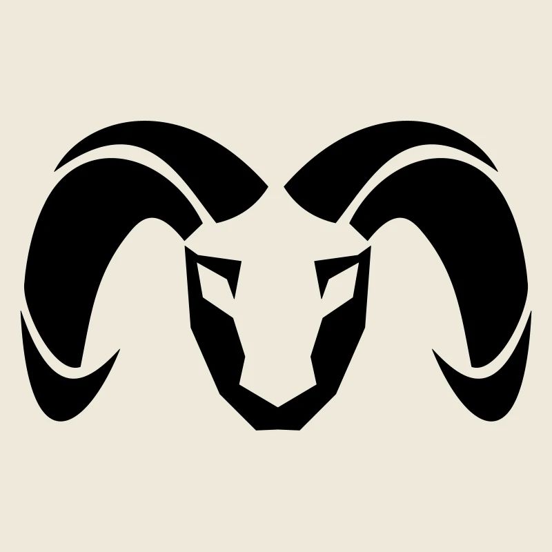 Simple & cool ram mask