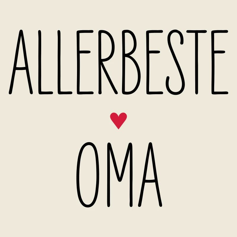 Allerbeste Oma, Beste Großmutter Herz, Geburtstag