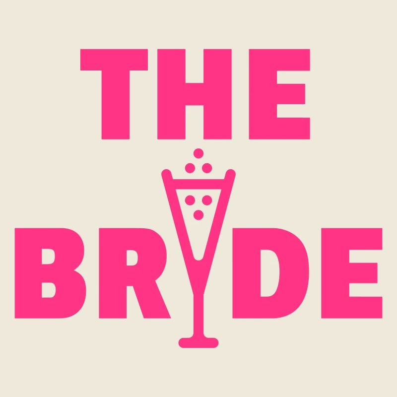 The Bride Bubbly (Hen Night Party / Neon Pink)