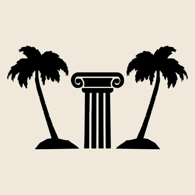 Palm Tree Column