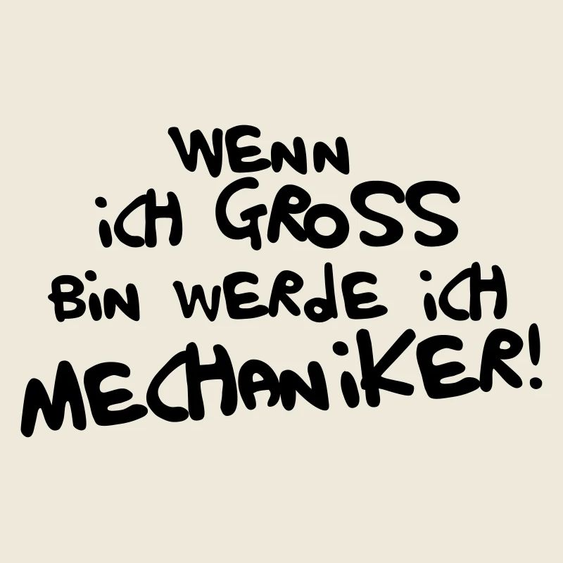 Ich werde Mechaniker!