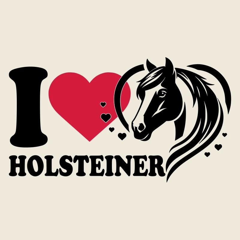 I love Pferd Holsteiner