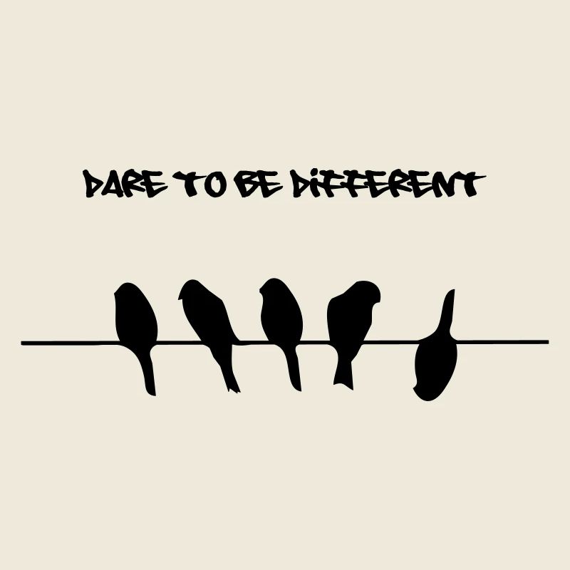 Dare to be different birds