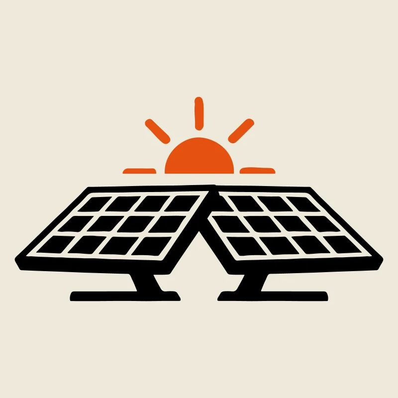 Solar Strom Symbol