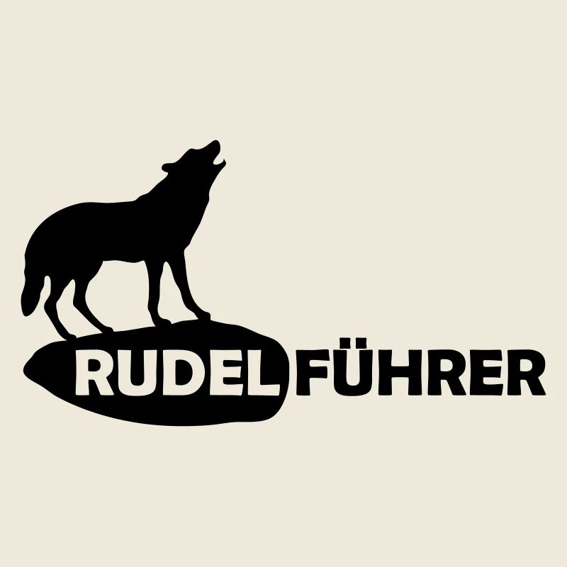 Rudelführer Wolf Alphatier Leitwolf Papa