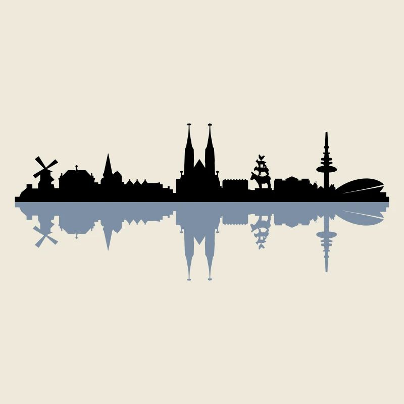 Skyline Bremen Schatten