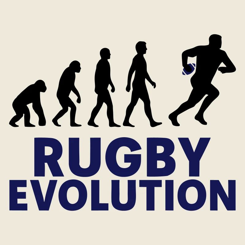 Motif sportif Rugby Evolution