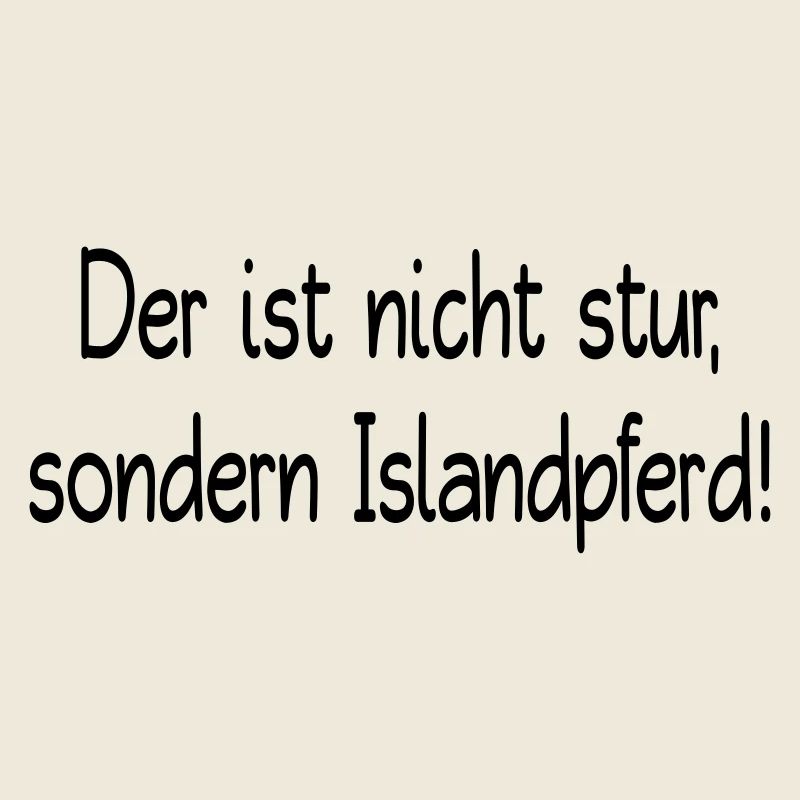 nicht stur islandpferd
